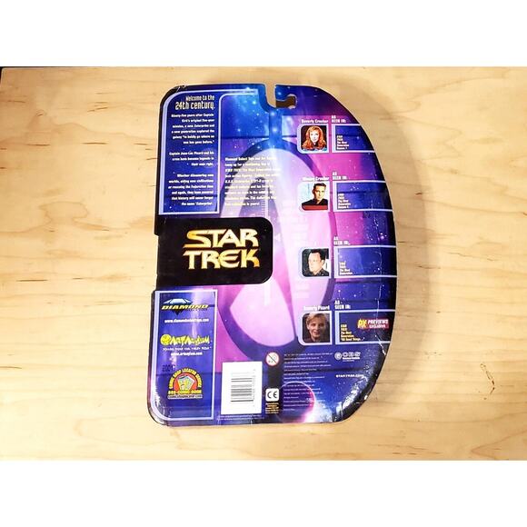 🛸⭐ Star Trek The Next Generation John DeLance "Q" Figure by Art Asylum ⭐🛸 - Picture 2 of 2